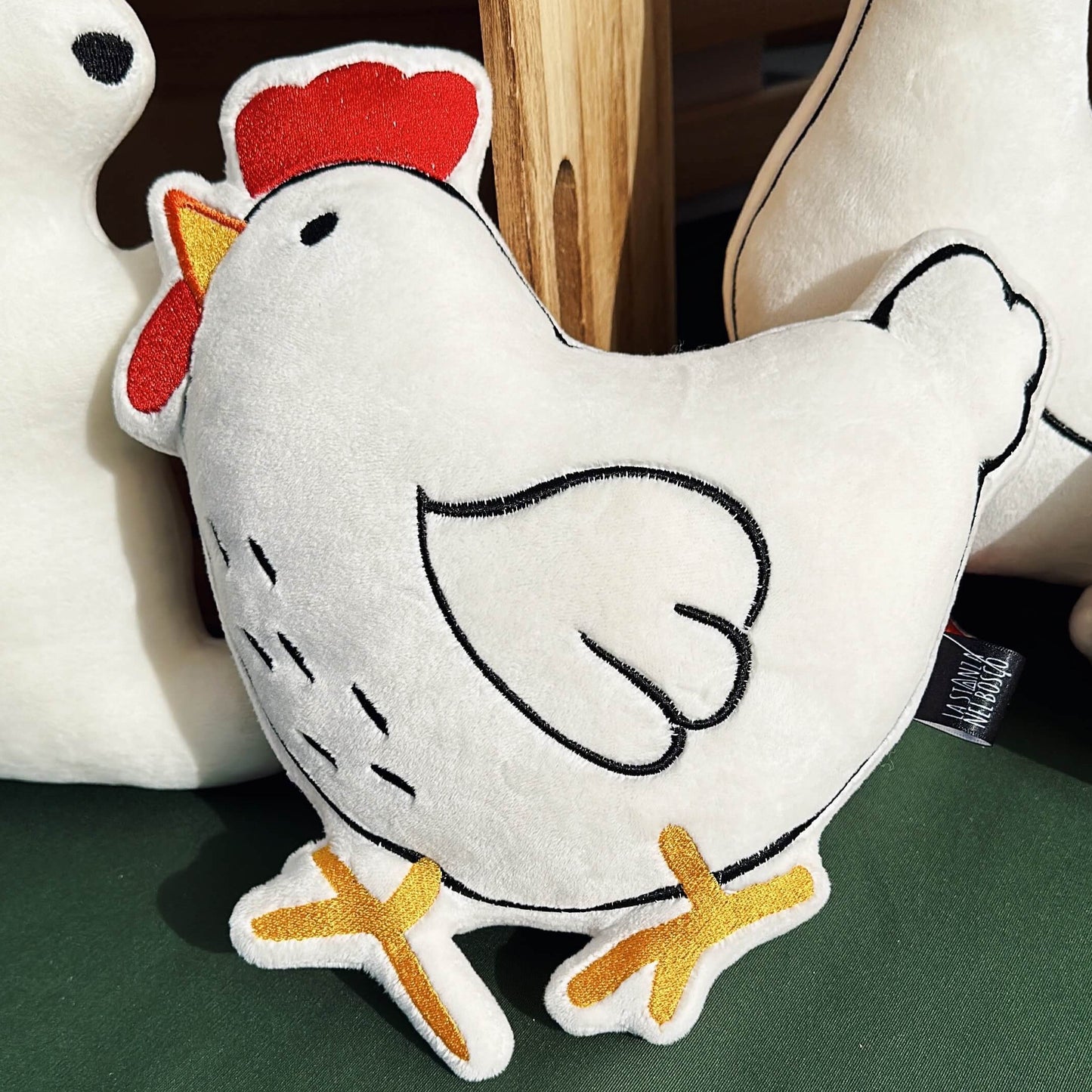 Gallina 🐓 Lina- cuscino peluche