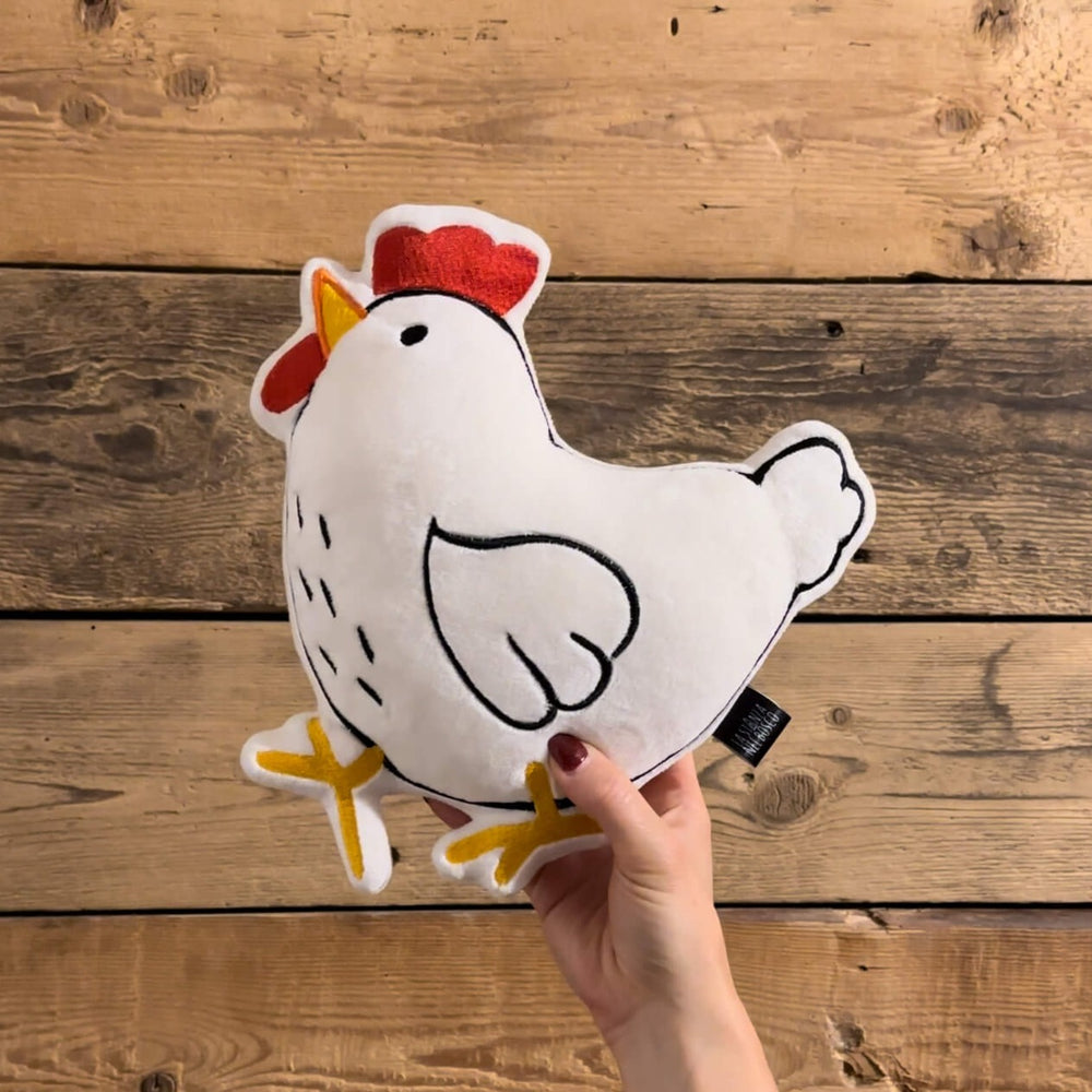 Gallina 🐓 Lina- cuscino peluche