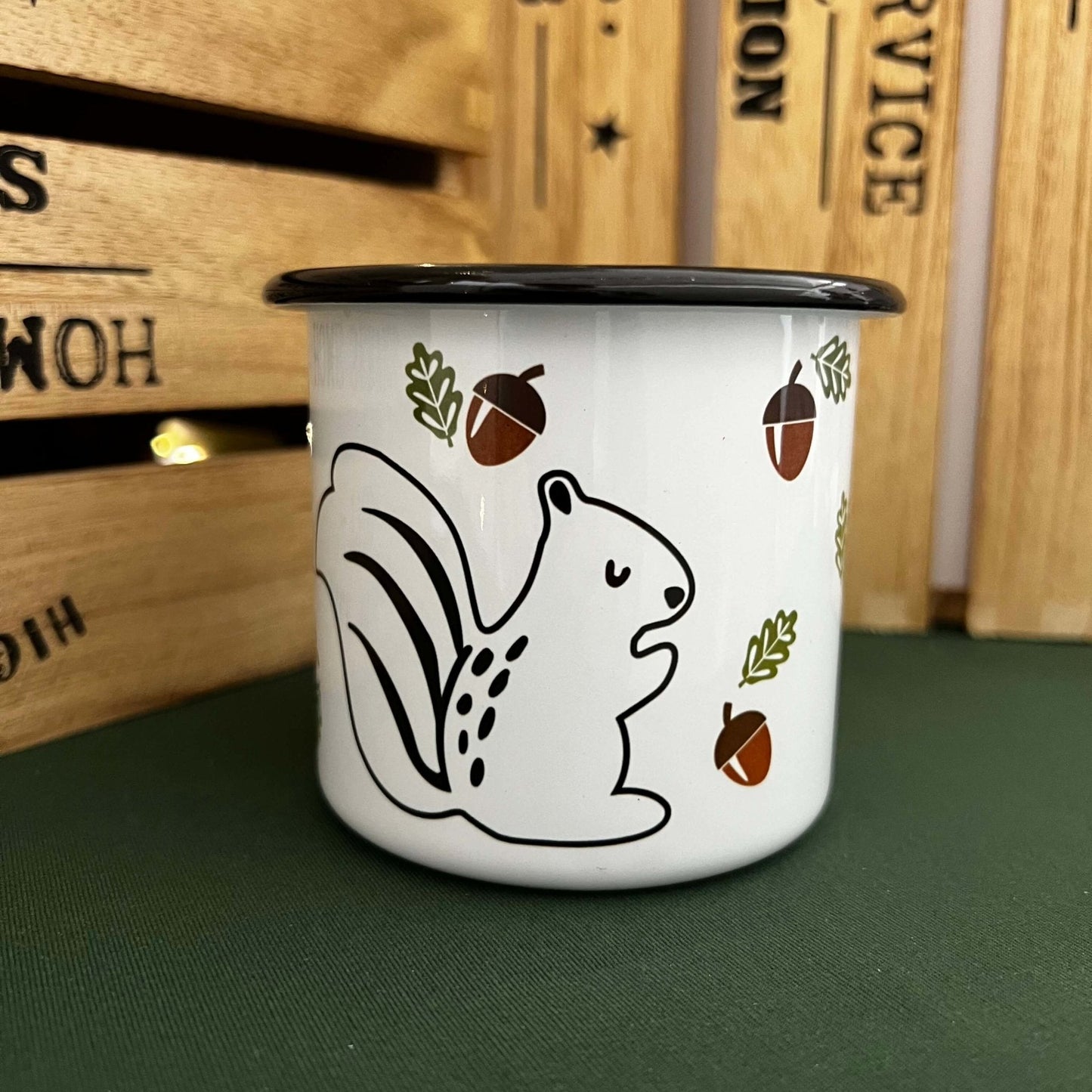 Tazza illustrazione Scoiattolo 🐿️ - La stanza nel bosco